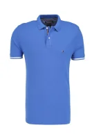 polo marškinėliai basic tipped | regular fit | pique Tommy Hilfiger mėlyna